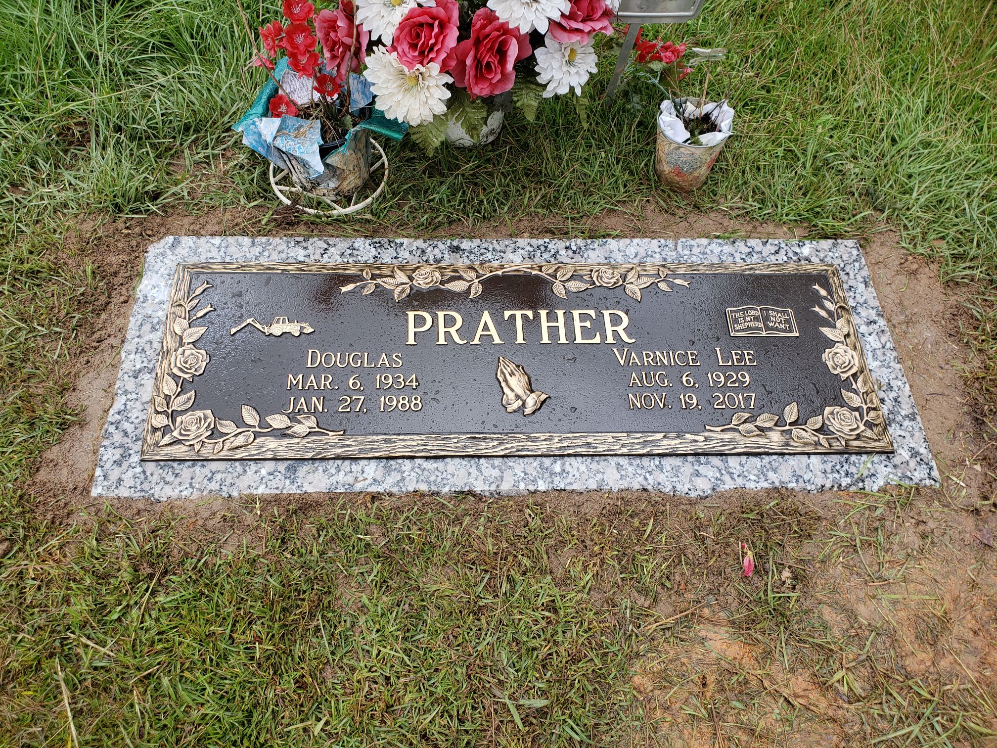 flat bronze monument